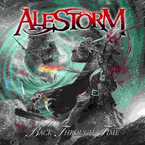 the album cover for Alestorm - Back Through Time