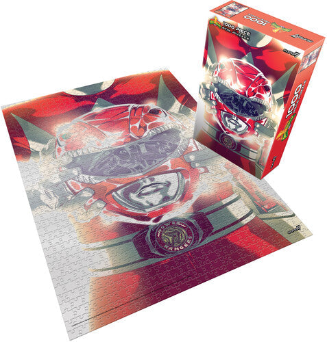 Mighty Morphin Power Ranger Red Ranger Foil Puzzle - Mighty Morphin Power Ranger Red Ranger Foil Puzzle - Collectibles