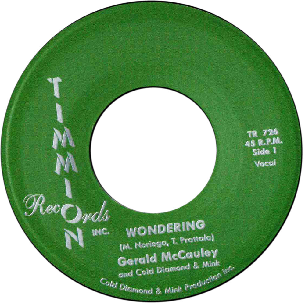 Gerald Mccauley  / Cold Diamond & Mink - Wondering/Wondering (Instrumental) [7" Vinyl]