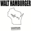 the album cover for Walt Hamburger - You Aren't Here
