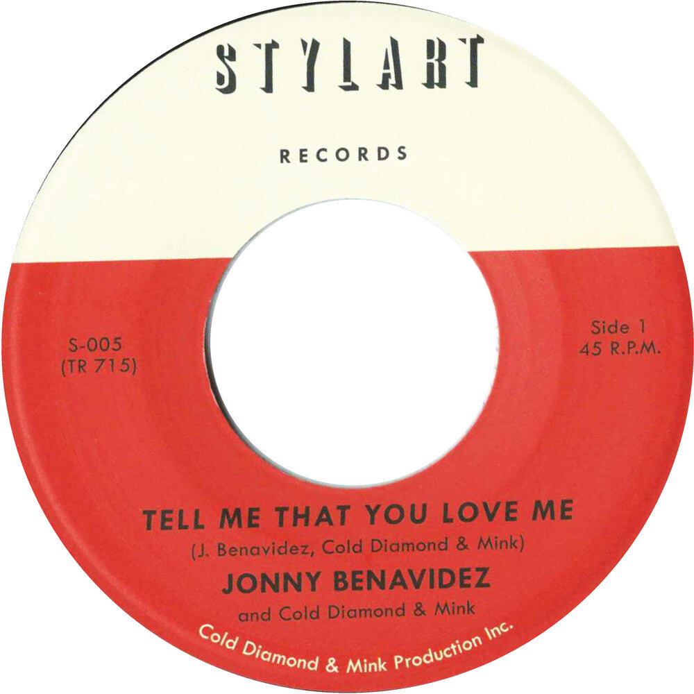 Jonny Benavidez  / Cold Diamond & Mink - Tell Me That You Love Me [7" Vinyl]