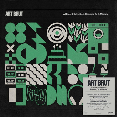 the album cover for Art Brut - Record Collection Reduced To A Mixtape [Colored Vinyl] (Uk)