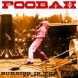 the album cover for Poobah - Burning In The Rain: An Anthology