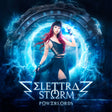 the album cover for Elettra Storm - Powerlords (Blue) [Colored Vinyl] [Limited Edition]