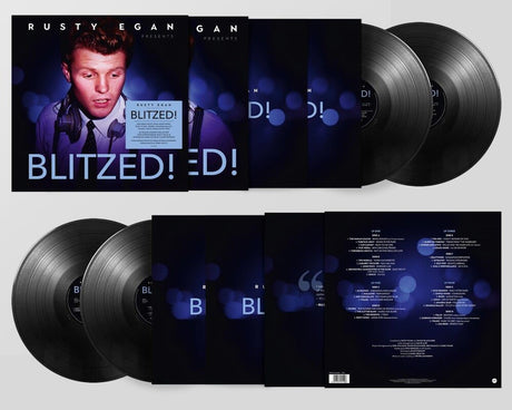 the album cover for Rusty Egan Presents Blitzed / Various - Rusty Egan Presents Blitzed / Various (Box) (Ofgv)