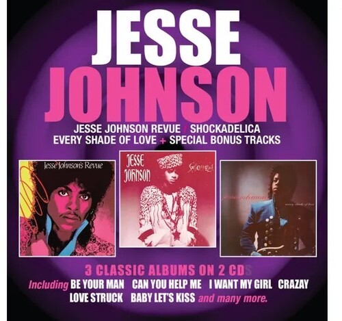 Johnson,jesse - Jesse Johnson Revue / Shockadelia / Every Shade Of - Music CD