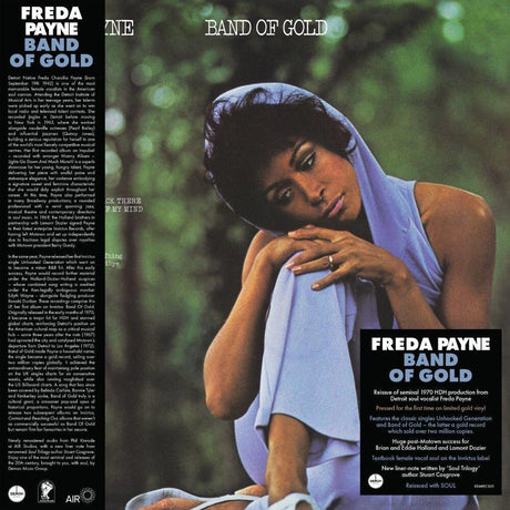 the album cover for Freda Payne - Band Of Gold [Colored Vinyl] (Gol) (Ofgv) (Uk)