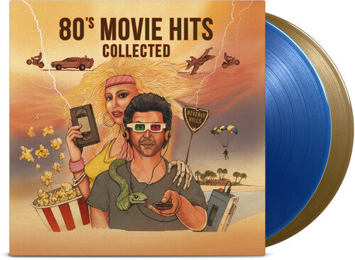 80's Movie Hits Collected / Various - Limited 180-Gram Translucent Blue & Gold Colored Vinyl (Vinyl)