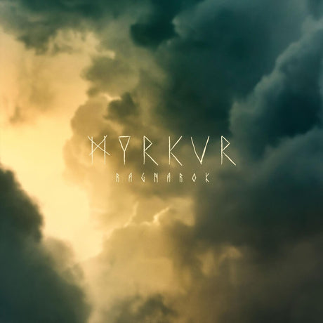 the album cover for Myrkur - Ragnarok - O.S.T. [Sea Blue Vinyl]