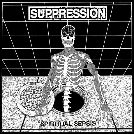 the album cover for Suppression - Piritual Sepsis