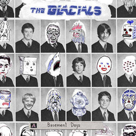 the album cover for Glacials - Basement Days (Blue) [Colored Vinyl] [Limited Edition] (Can)