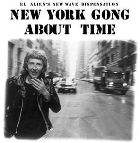 the album cover for New York Gong - About Time (Uk)
