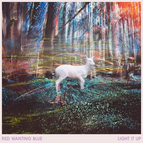 the album cover for Red Wanting Blue - Light It Up
