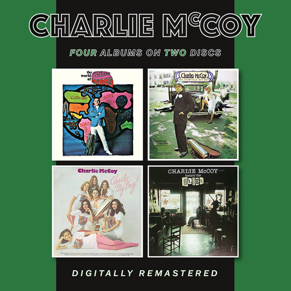 Charlie Mccoy - World Of Charlie Mccoy / Nashville Hit Man (Uk) [CD]