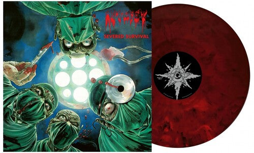 Severed Survival: 35th Anniversary - Green Sleeve, 140gm Red & Black Marble Vinyl (Vinyl)