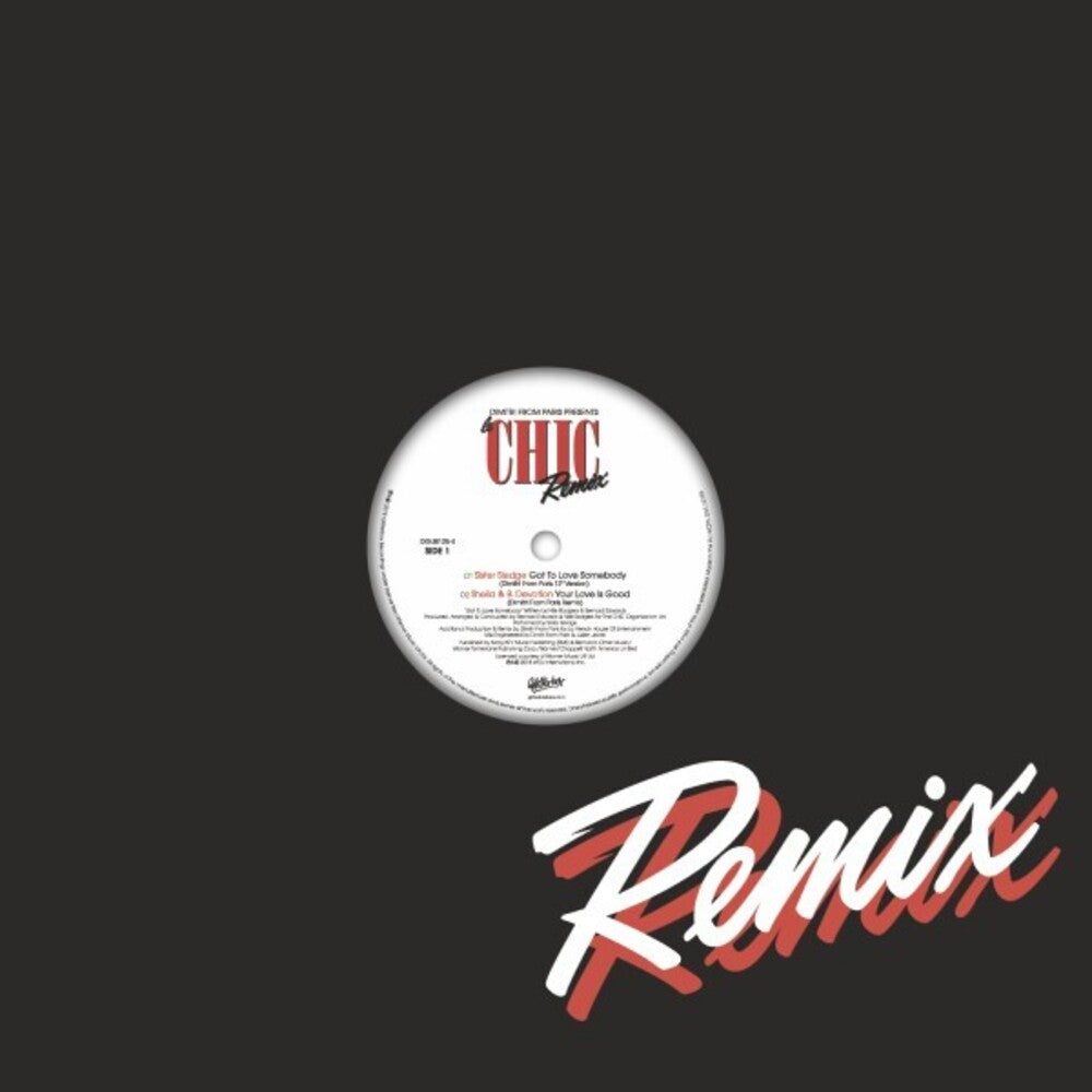 the album cover for Dimitri From Paris - Le Chic Remix Sampler Pt. 4