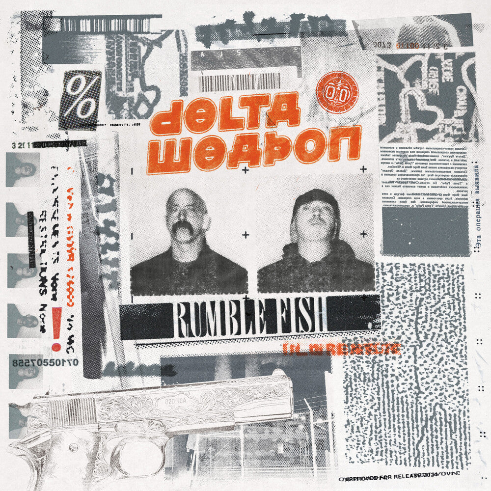 the album cover for Delta Weapon - Rumble Fish (Ep)