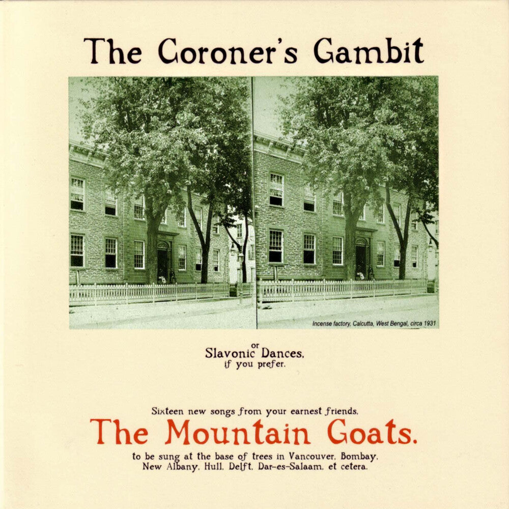 Mountain Goats - Coroner's Gambit [Reissue]