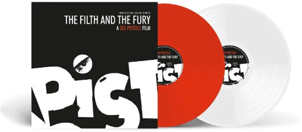 the album cover for Sex Pistols - Filth & The Fury [Colored Vinyl] [Limited Edition] (Red) (Uk)