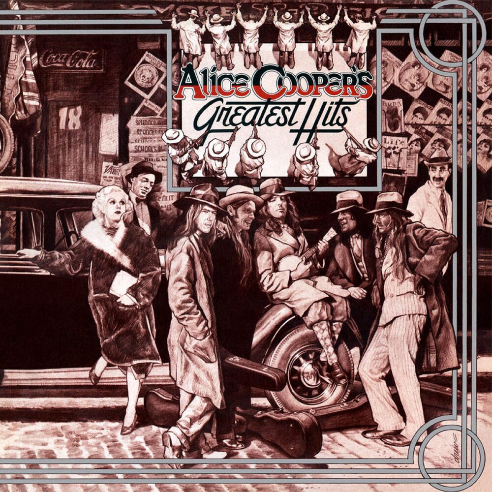 the album cover for Alice Cooper - Alice Cooper's Greatest Hits (Gate) [180 Gram] (Aniv)