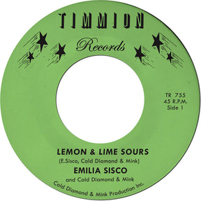 the album cover for Emilia Sisco  / Cold Diamond & Mink - Lemon N Lime Sours [Colored Vinyl]