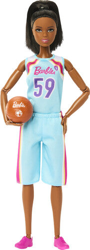 Barbie - Barbie Career Made To Move Sports Doll Basketball - Collectibles