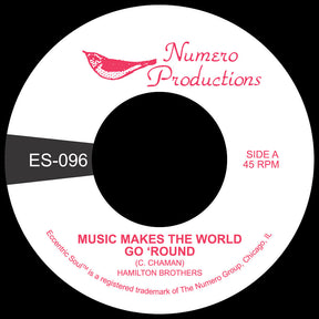 the album cover for Hamilton Brothers - Music Makes The World Go 'round [Colored Vinyl]