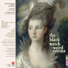 the album cover for Black Watch - Weird Rooms [Clear Vinyl]