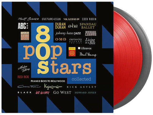 80s Pop Stars Collected / Various - Limited 180-Gram Red & Silver Colored Vinyl (Vinyl)