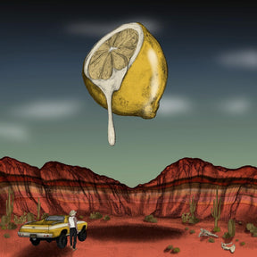 the album cover for Bones Owens - Love Out Of Lemons [Bone Colored LP]