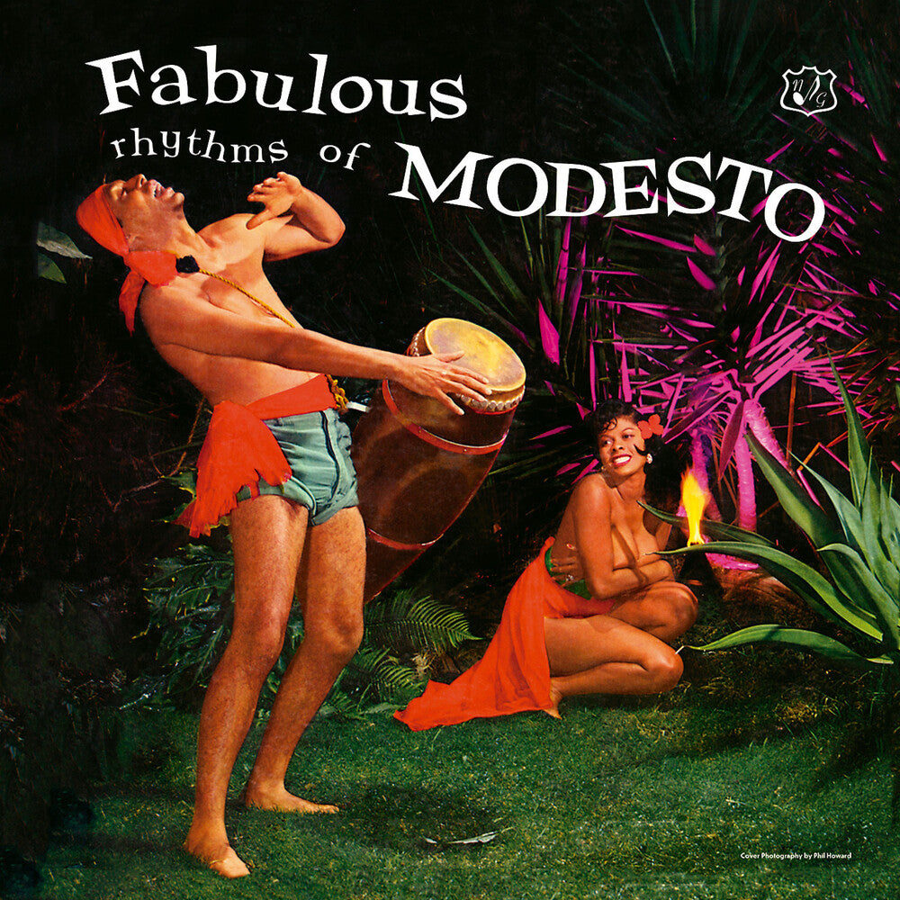 the album cover for Modesto Duran  & Orchestra - Fabulous Rhythms Of Modesto