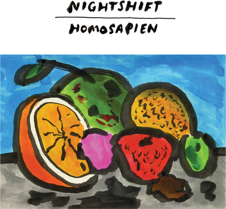 the album cover for Nightshift - Homosapien