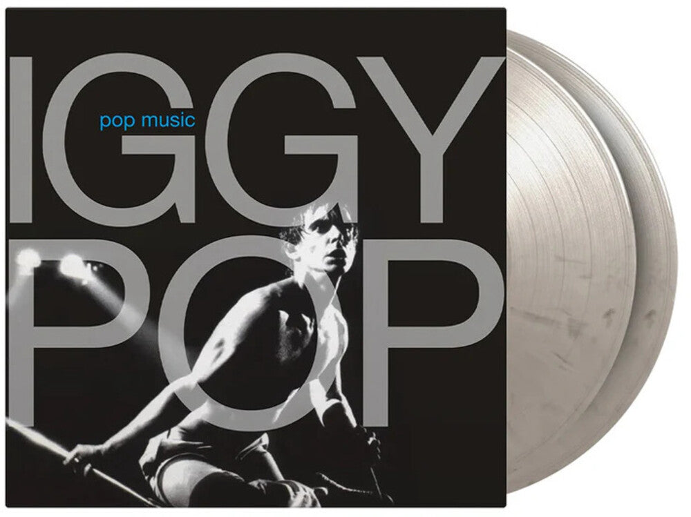 the album cover for Iggy Pop - Pop Music [Colored Vinyl] (Gry) [Limited Edition] [180 Gram] (Hol)
