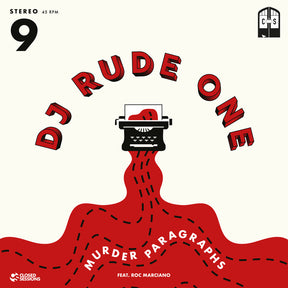 the album cover for Dj Rude One / Roc Marciano - Murder Paragraphs