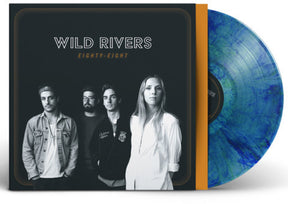 the album cover for Wild Rivers - Eighty Eight (Blue) [Colored Vinyl]