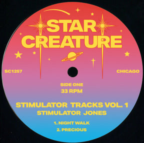 the album cover for Stimulator Jones - Stimulator Tracks Vol. 1