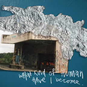 the album cover for What Kind Of Human Have I Become - Avoiding The Diggy Diggy Dogs