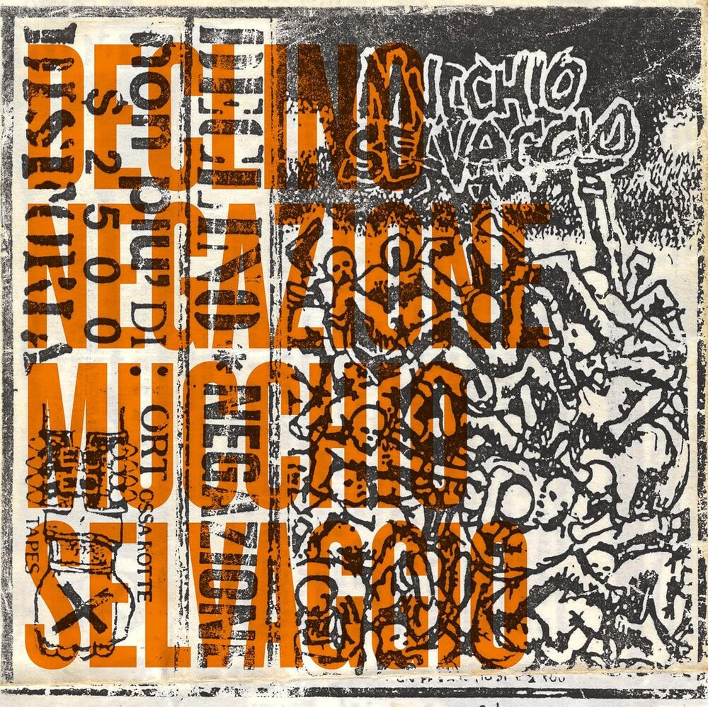 the album cover for Declino / Negazione - Mucchio Selvaggio (Can)