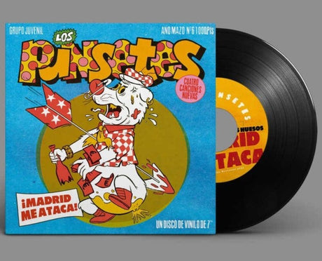 the album cover for Los Punsetes - Madrid Me Ataca (Spa)