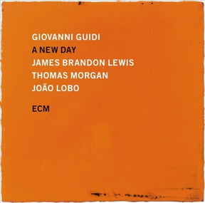 the album cover for Giovanni Guidi  / Lewis,James Brandon / Thomas - New Day