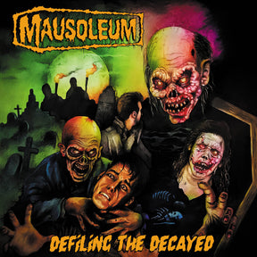 the album cover for Mausoleum - Defiling The Decayed (Blk) [Limited Edition]