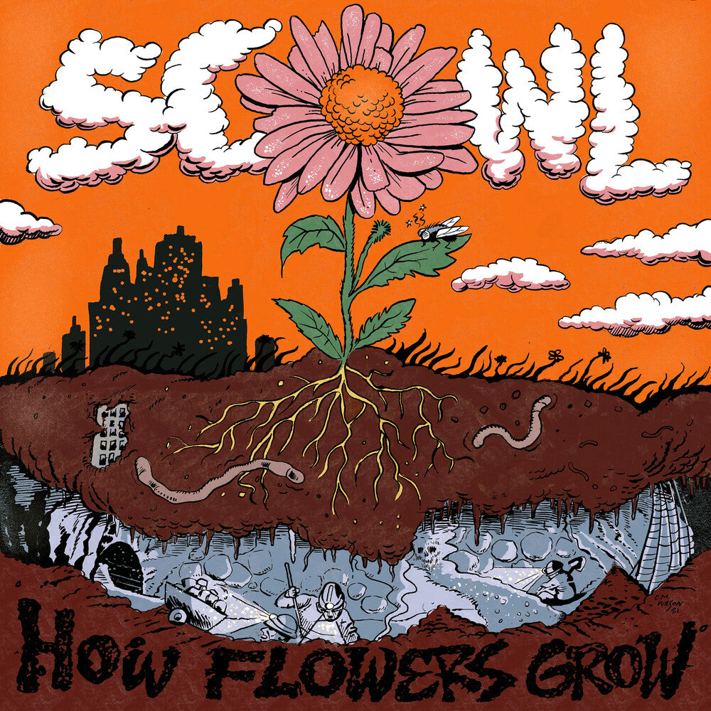 the album cover for Scowl - How Flowers Grow
