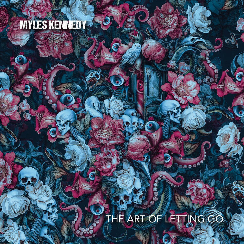 the album cover for Myles Kennedy - Art Of Letting Go (Bby) (Blue) [Colored Vinyl]