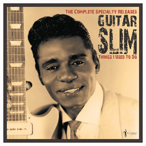 the album cover for Guitar Slim - Things I Used To Do: The Complete Specialty Releas