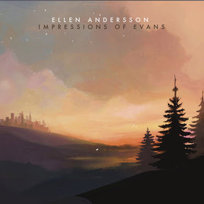 the album cover for Andersson, Ellen - Impressions of Evans
