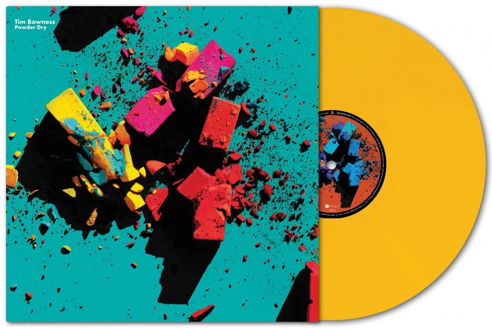 the album cover for Tim Bowness - Powder Dry [Colored Vinyl] (Ofgv) (Ylw) (Uk)