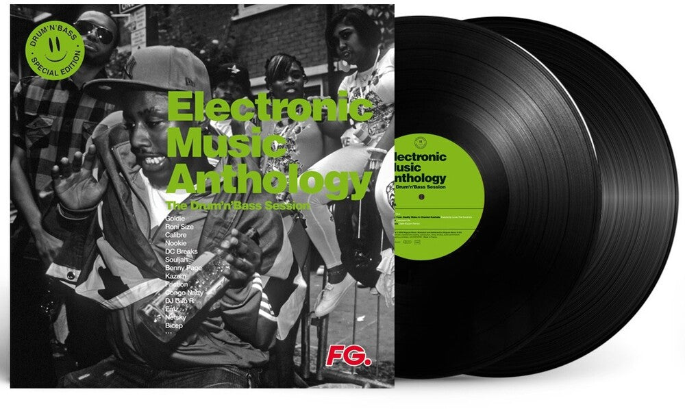 the album cover for Electronic Music Anthology: Drum N Bass Session - Electronic Music Anthology: Drum N Bass Session