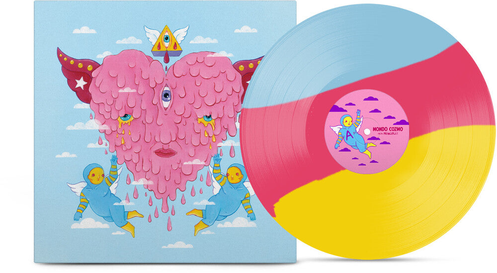 the album cover for Mondo Cozmo - It's Principle [Colored Vinyl] (Gate) [180 Gram] (Wsv)