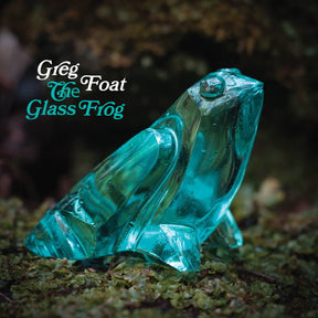 the album cover for Greg Foat - Glass Frog