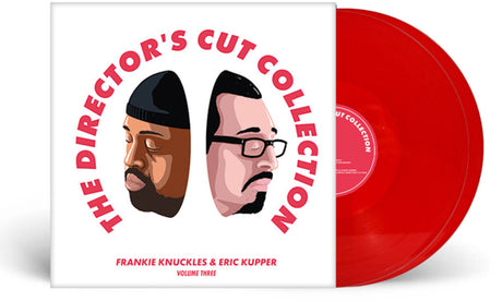 the album cover for Frankie Knuckles - Director's Cut Collection Vol. 3 [Colored Vinyl] (Red)